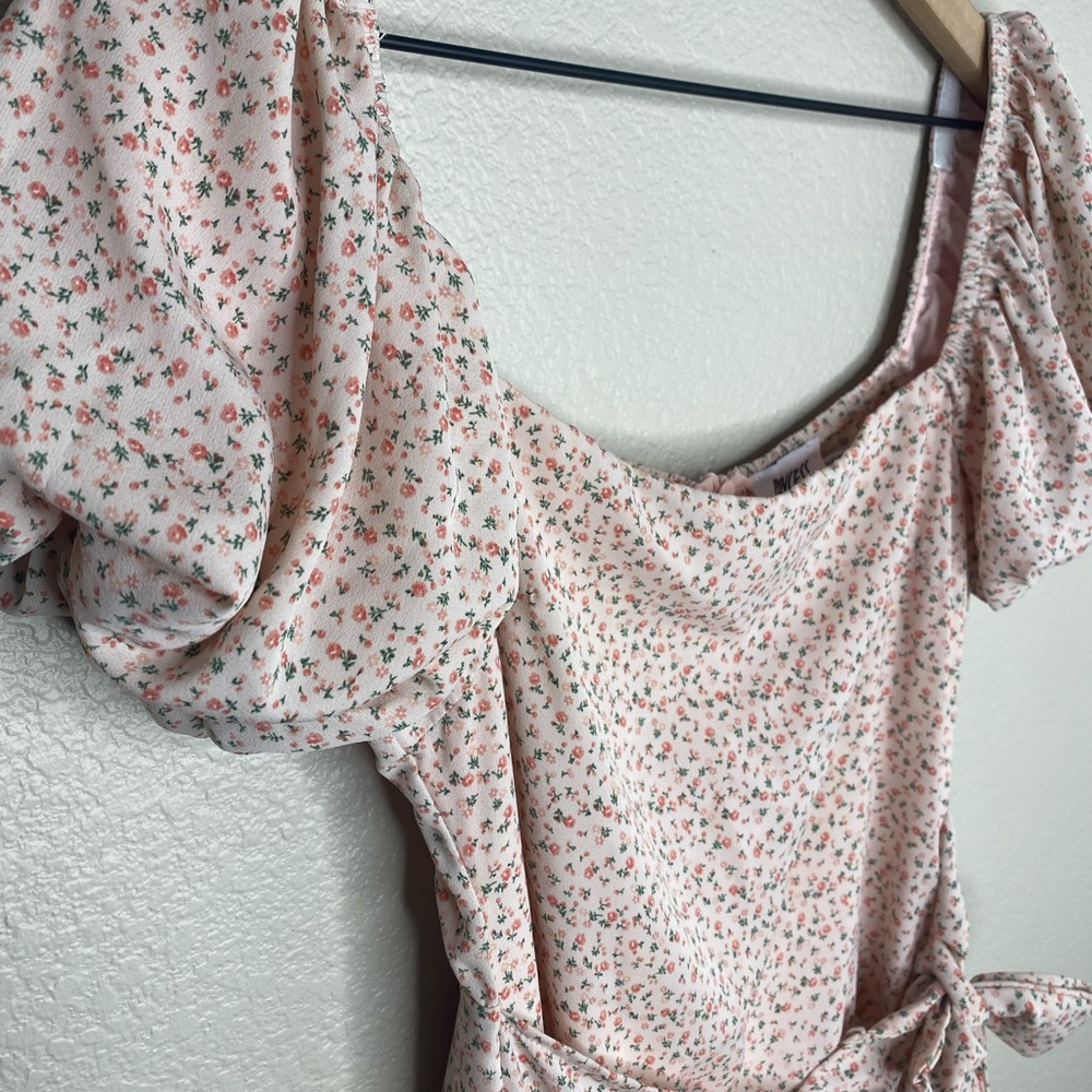 Princess Polly Annie Mini Dress in Pink / Floral / Dainty / Summer/ Size 4 Small - Picture 5 of 8